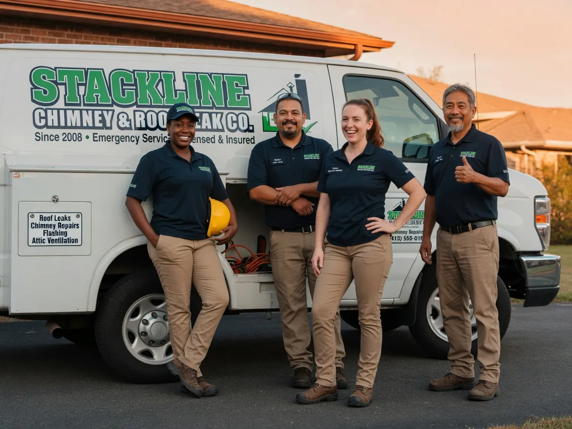 Chimney flashing repair company in Chataignier, LA